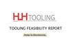 Tooling feasibility report