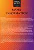 Sport information