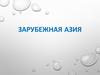 Зарубежная Азия. Разнообразие стран Азии