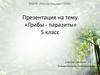 Грибы-паразиты. 5 класс