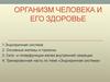 Организм человека и его здоровье. Эндокринная система