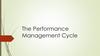 The Performance Management Cycle