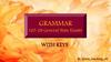 Grammar (20-28 General State Exam)