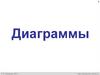 Диаграммы — графическое представление данных, позволяющее быстро оценить соотношение нескольких величин