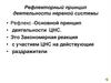 Рефлекторный принцип деятельности нервной системы