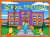 School timetable