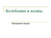 Колебания и волны. Повторение теории