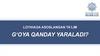 Loyihaga asoslangan ta’lim g‘oya qanday yaraladi?