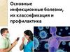 Основные инфекционные болезни, их классификация и профилактика