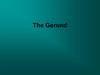 The Gerund