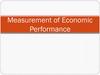 Measurement of Economic Performance