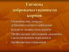 Гигиена доброкачественности кормов