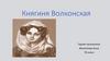 Княгиня Волконская