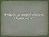 Феодальная раздробленность. Ордынское иго