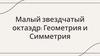 Малый звездчатый октаэдр: геометрия и симметрия