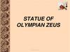 Statue of olympian zeus