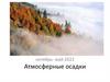 Атмосферные осадки