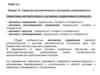Средства автоматического улучшения управляемости