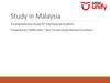 Study in Malaysia A Comprehensive Guide for International Students