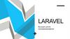 LARAVEL Высшая школа программирования