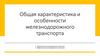 Общая характеристика и особенности железнодорожного транспорта. Инфраструктура железнодорожного транспорта