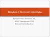 Загадки о явлениях природы