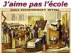 J'aime pas l'école