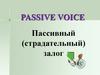 Passive Voice