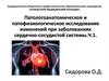 Патологоанатомическое и патофизиологическое исследование изменений при заболеваниях сердечно-сосудистой системы. Часть 1