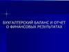 Бухгалтерский баланс и отчет о финансовых результатах. Тема 2