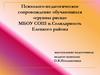 Психолого-педагогическое сопровождение обучающихся «группы риска»