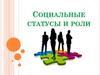 Социальные статусы и роли