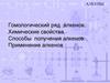 Гомологический ряд алкенов. Химические свойства. Способы получения алкенов. Применение алкенов