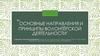 Основные направления и принципы волонтёрской деятельности