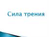 Сила трения – сила, возникающая при движении одного тела по поверхности другого