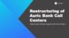 Auric Bank Restructuring of Auric Bank Call