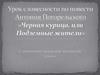 Урок словесности по повести Антония Погорельского «Черная курица, или Подземные жители»
