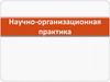 Научно-организационная практика