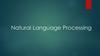 Natural Language Processing