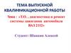 Т.О., диагностика и ремонт системы зажигания автомобиля ВАЗ 2112