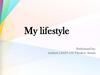 My lifestyle