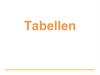 Tabellen. Elemente tabellarisch ausrichten