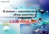 Клинико - эпидемиологический обзор кишечных инфекций. Сальмонеллез