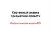 Системный анализ предметной области
