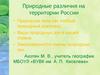 Природные зоны  России