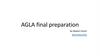 Agla final preparation