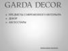 Предметы современного интерьера. Декор