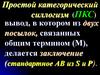 Простой категорический силлогизм (ПКС)