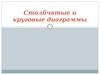Столбчатые и круговые диаграммы