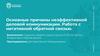Основные причины неэффективной деловой коммуникации. Работа с негативной обратной связью